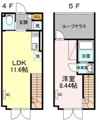 LAPiS目黒本町の物件間取画像